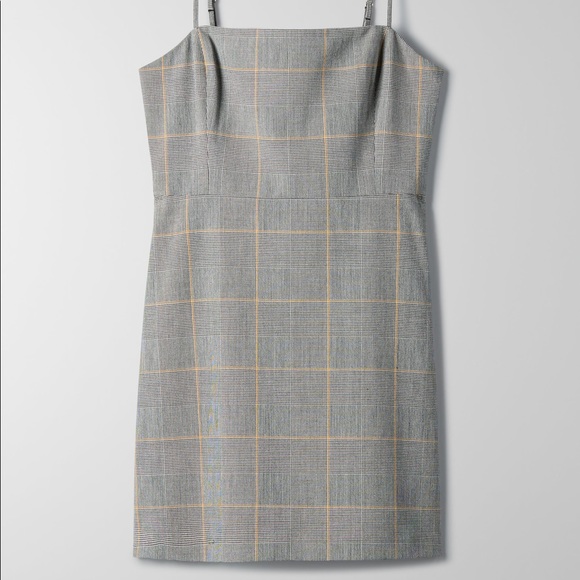 Aritzia Dresses & Skirts - Aritzia New Check Classic Mini Dress